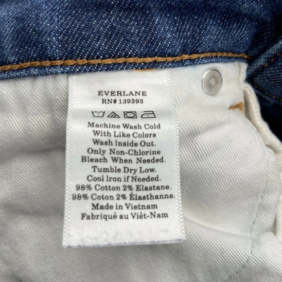 Everlane Stretch Skinny Jeans Size 28 - Picture 5 of 5